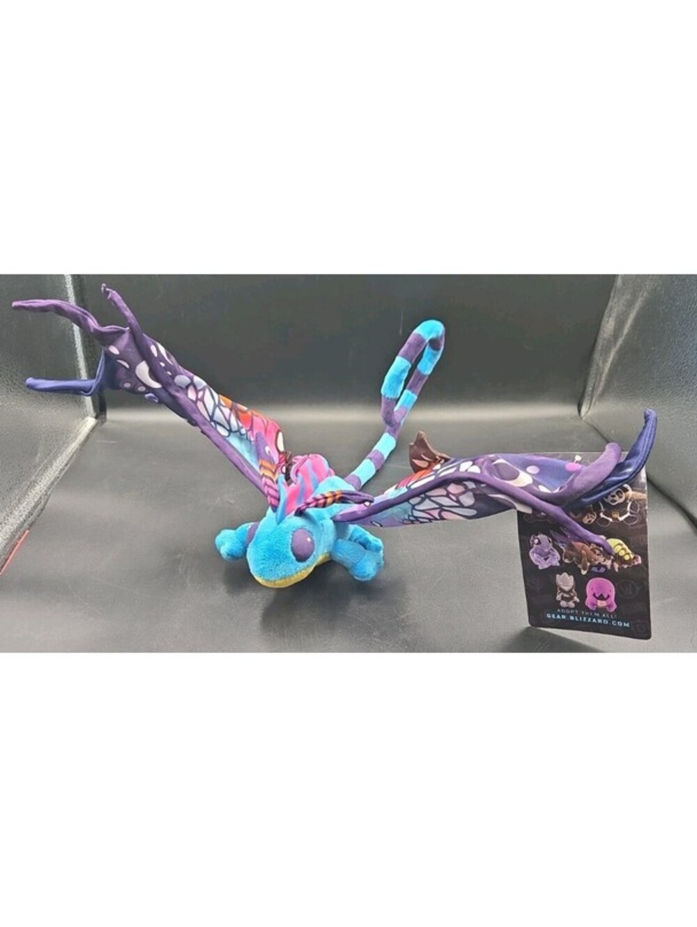 World Of Warcraft Faerie Dragon Plush Blizzcon Blizzard NEW w/ Tag MINT WOW 2014